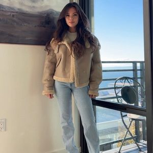 Princess Polly Kimmons Jacket Beige